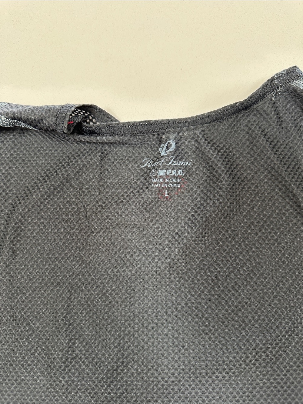 Pearl Izumi Black Short Sleeve Cycling Jersey